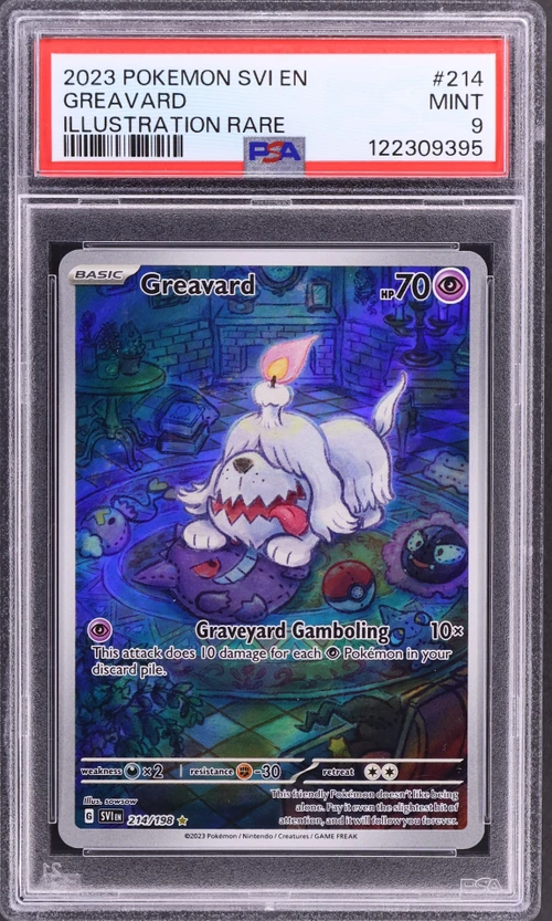 2023 Pokemon Svi En-Scarlet & Violet #214 Greavard Illustration Rare