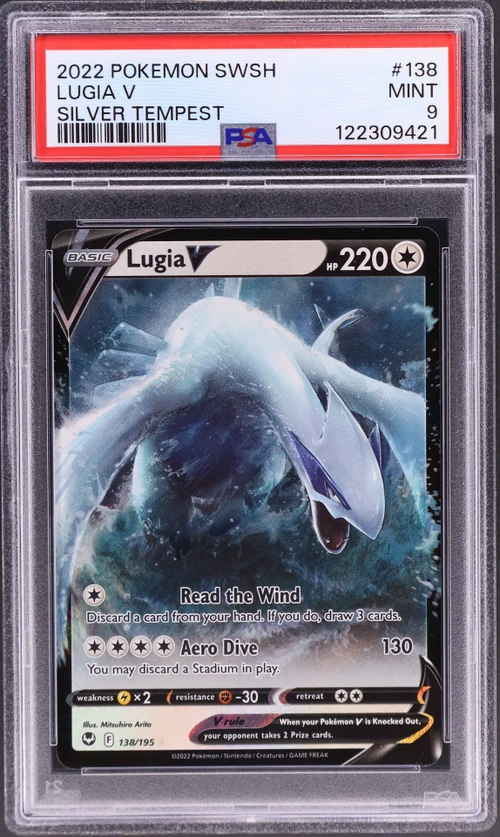 2022 Pokemon Sword & Shield Silver Tempest #138 Lugia V
