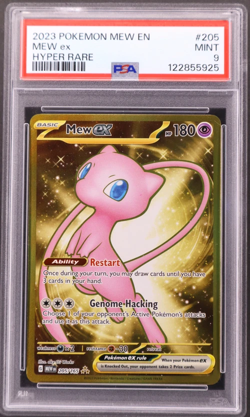 2023 Pokemon Mew En-151 #205 Mew Ex Hyper Rare