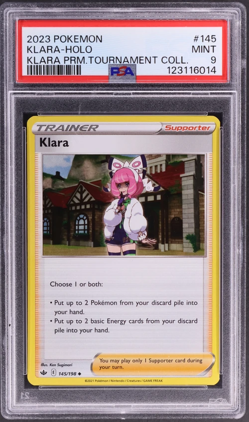 2023 Pokemon Klara Premium Tournament Collection #145 Klara-Holo