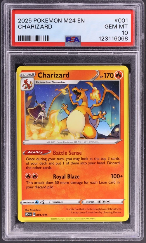 2025 Pokemon M24 En-Mcdonald's Collection #001 Charizard