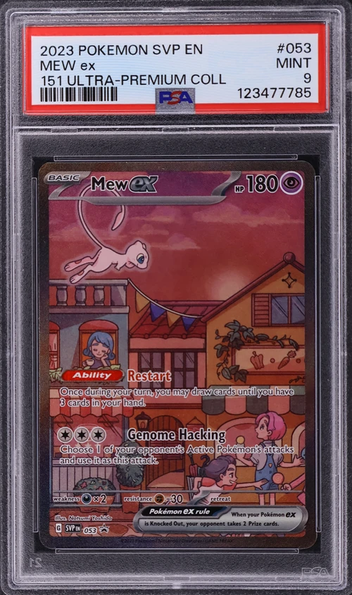 2023 Pokemon Svp En-Sv Black Star Promo #053 Mew Ex 151 Ultra-Premium Collection