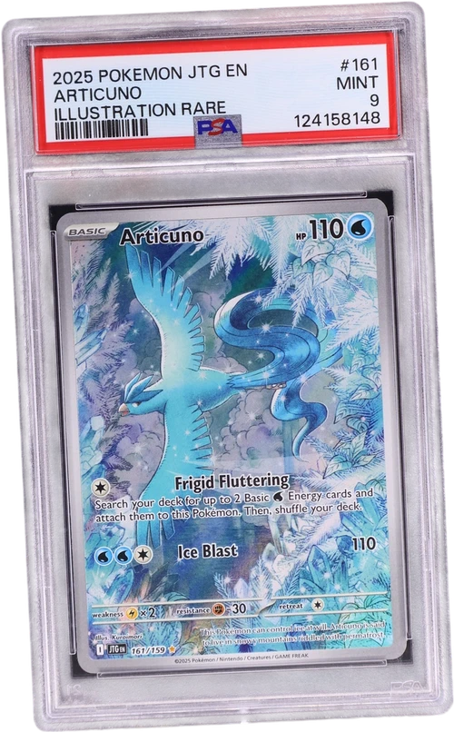2025 Pokemon Jtg En-Journey Together #161 Articuno Illustration Rare