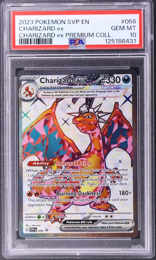 2023 Pokemon Svp En-Sv Black Star Promo #056 Charizard Ex Charizard Ex Premium Collection