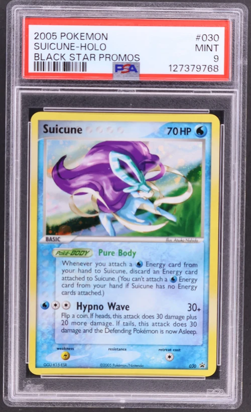 2005 Pokemon Black Star Promos #030 Suicune-Holo