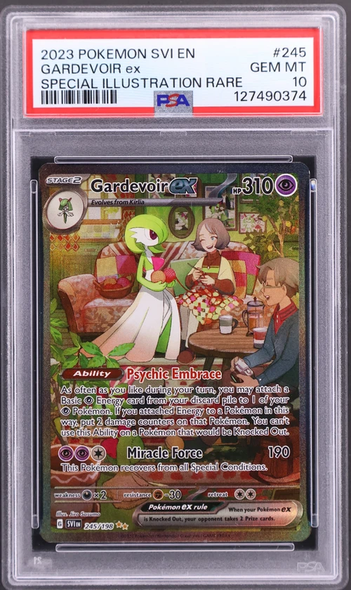 2023 Pokemon Svi En-Scarlet & Violet #245 Gardevoir Ex Special Illustration Rare