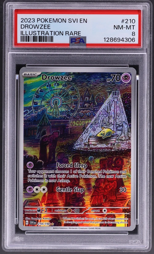 2023 Pokemon Svi En-Scarlet & Violet #210 Drowzee Illustration Rare