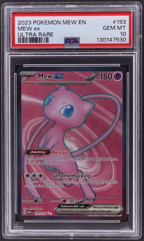 2023 Pokemon Mew En-151 #193 Mew Ex Ultra Rare