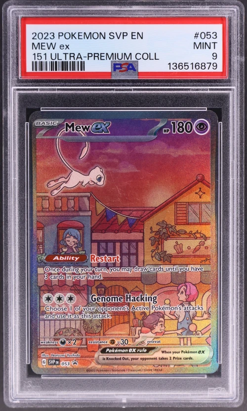 2023 Pokemon Svp En-Sv Black Star Promo #053 Mew Ex 151 Ultra-Premium Collection