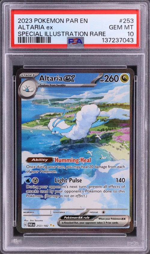 2023 Pokemon Par En-Paradox Rift #253 Altaria Ex Special Illustration Rare