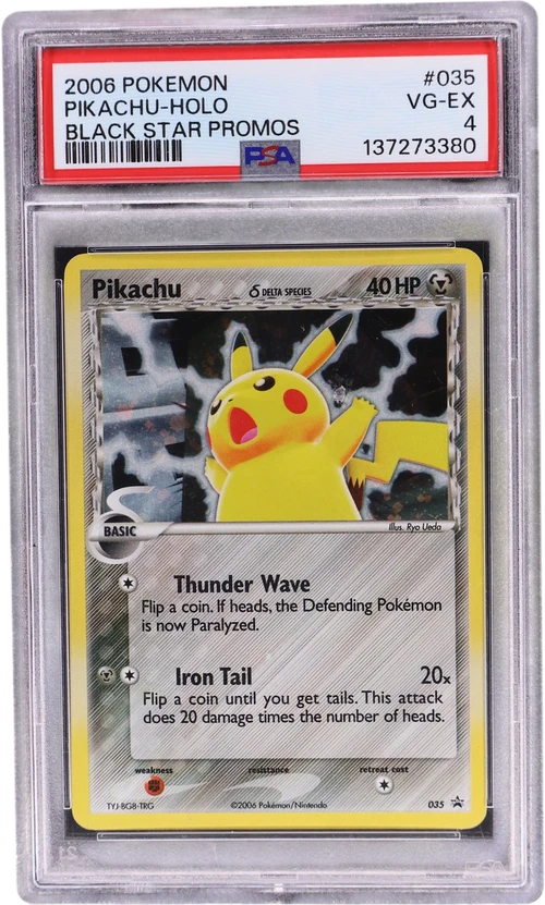 2006 Pokemon Black Star Promos #035 Pikachu-Holo