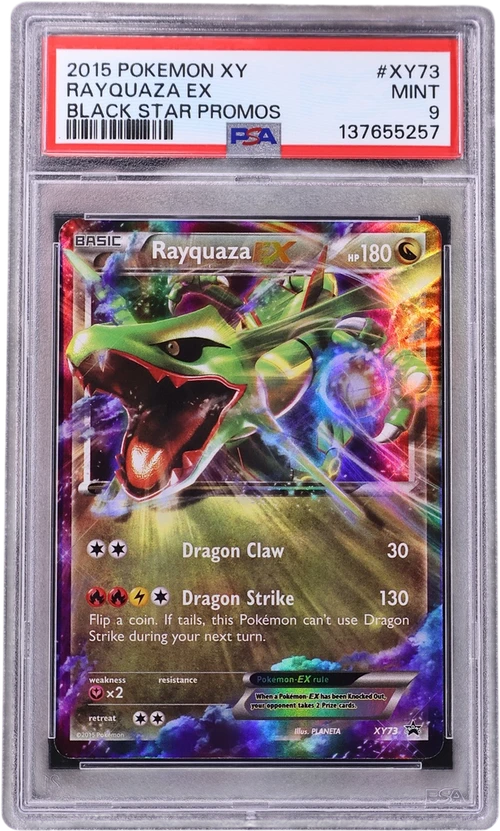 2015 Pokemon Xy Black Star Promos #XY73 Rayquaza Ex