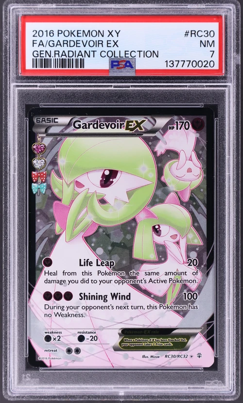 2016 Pokemon Xy Generations Radiant Collection #RC30 Full Art / Gardevoir Ex