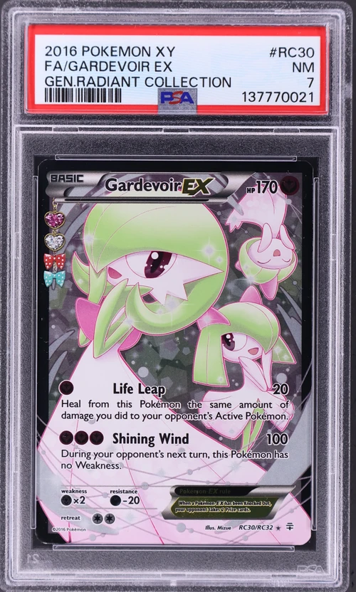 2016 Pokemon Xy Generations Radiant Collection #RC30 Full Art / Gardevoir Ex