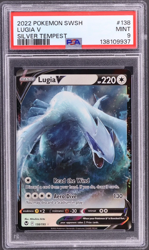2022 Pokemon Sword & Shield Silver Tempest #138 Lugia V