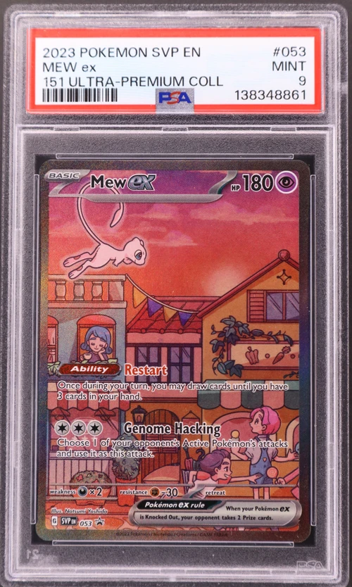 2023 Pokemon Svp En-Sv Black Star Promo #053 Mew Ex 151 Ultra-Premium Collection