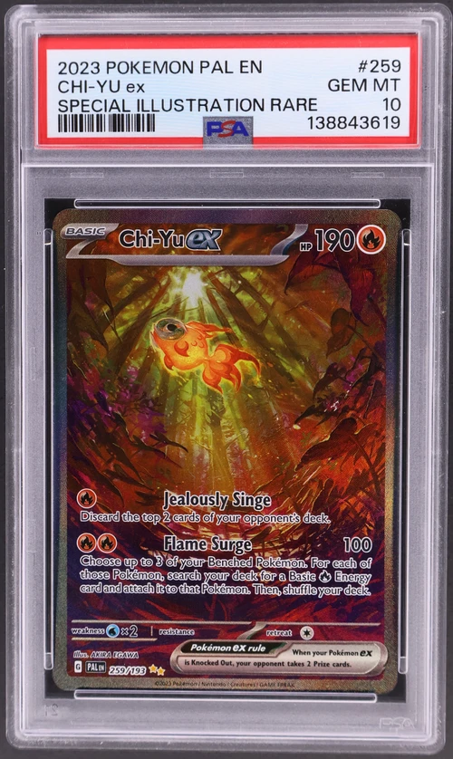 2023 Pokemon Pal En-Paldea Evolved #259 Chi-Yu Ex Special Illustration Rare