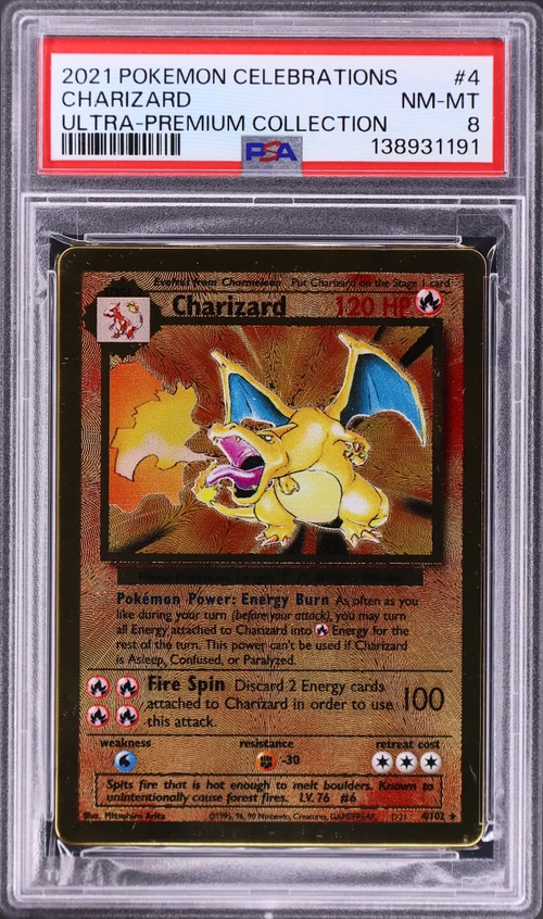 2021 Pokemon Celebrations Ultra-Premium Collection #4 Charizard