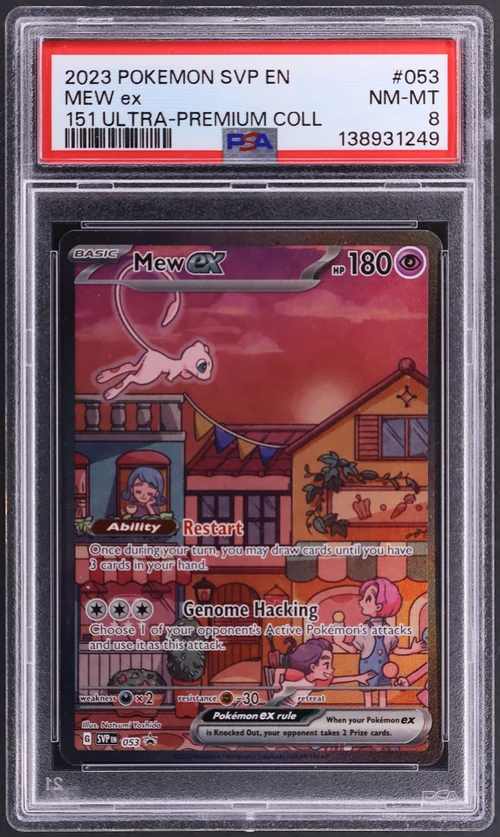 2023 Pokemon Svp En-Sv Black Star Promo #053 Mew Ex 151 Ultra-Premium Collection