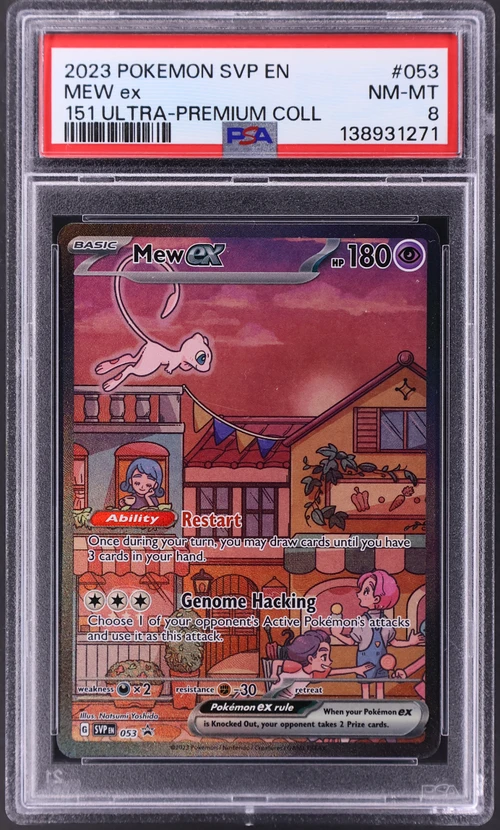 2023 Pokemon Svp En-Sv Black Star Promo #053 Mew Ex 151 Ultra-Premium Collection