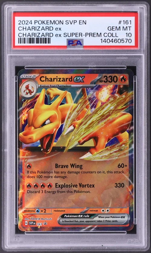 2024 Pokemon Svp En-Sv Black Star Promo #161 Charizard Ex Charizard Ex Super-Premium Collection