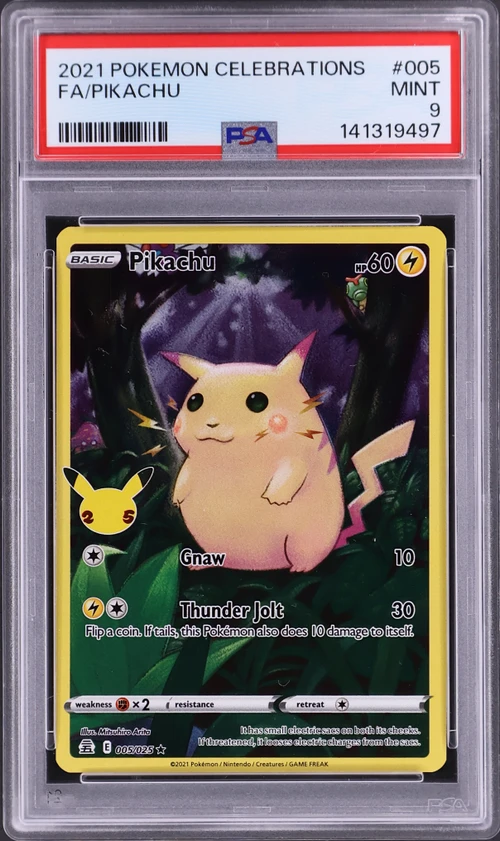 2021 Pokemon Celebrations #005 Full Art / Pikachu
