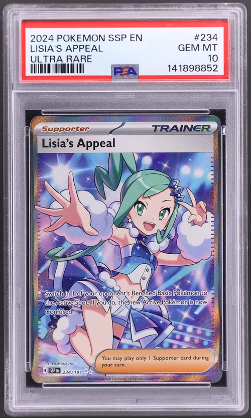 2024 Pokemon Ssp En-Surging Sparks #234 Lisia's Appeal Ultra Rare
