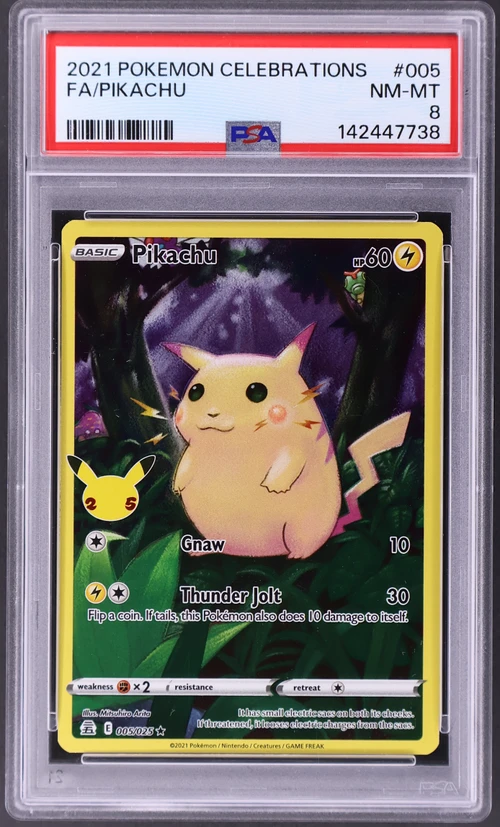 2021 Pokemon Celebrations #005 Full Art / Pikachu