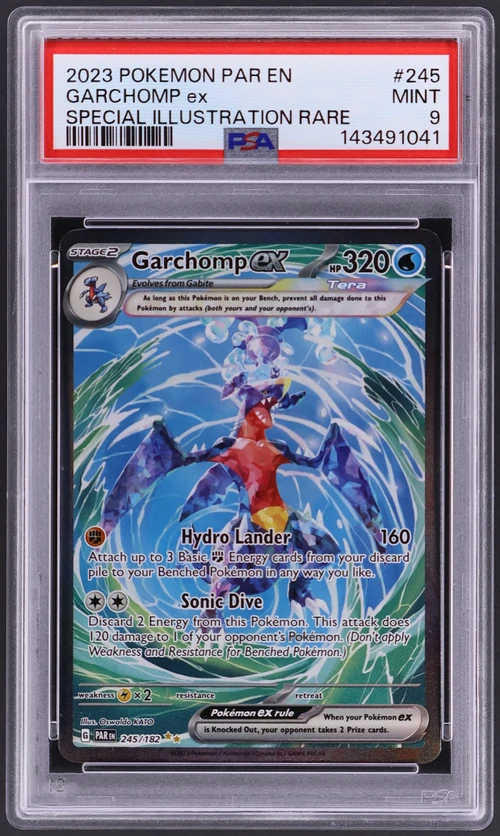 2023 Pokemon Par En-Paradox Rift #245 Garchomp Ex Special Illustration Rare