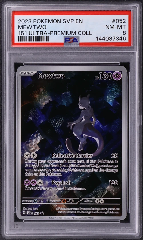 2023 Pokemon Svp En-Sv Black Star Promo #052 Mewtwo 151 Ultra-Premium Collection