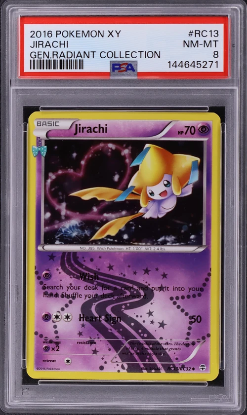 2016 Pokemon Xy Generations Radiant Collection #RC13 Jirachi