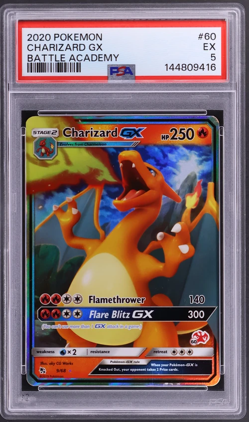 2020 Pokemon Battle Academy #60 Charizard Gx