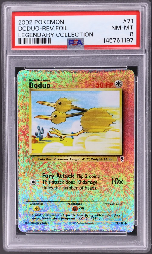 2002 Pokemon Legendary Collection #71 Doduo-Reverse Foil