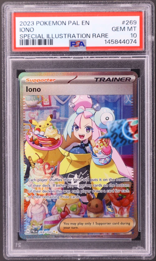 2023 Pokemon Pal En-Paldea Evolved #269 Iono Special Illustration Rare
