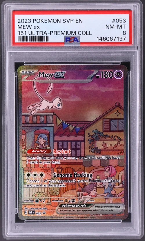 2023 Pokemon Svp En-Sv Black Star Promo #053 Mew Ex 151 Ultra-Premium Collection