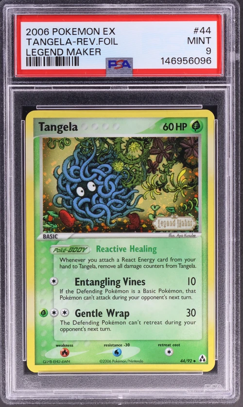 2006 Pokemon Ex Legend Maker #44 Tangela-Reverse Foil
