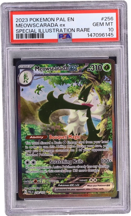2023 Pokemon Pal En-Paldea Evolved #256 Meowscarada Ex Special Illustration Rare