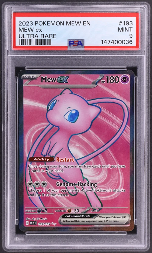 2023 Pokemon Mew En-151 #193 Mew Ex Ultra Rare