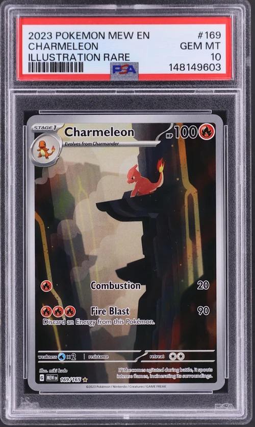 2023 Pokemon Mew En-151 #169 Charmeleon Illustration Rare