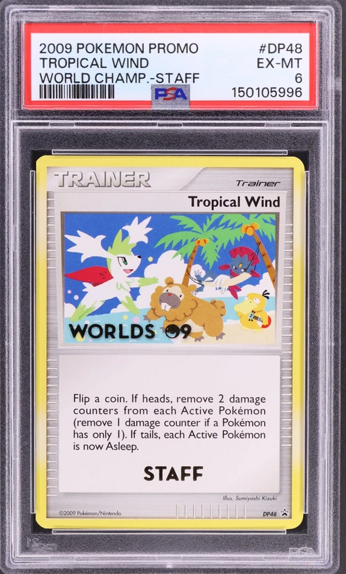2009 Pokemon World Championships Promo #DP48 Tropical Wind Staff