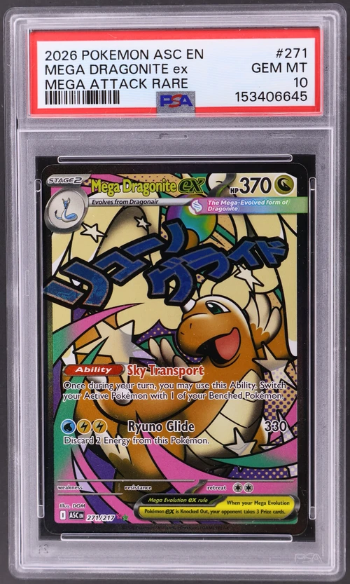 2026 Pokemon Asc En-Ascended Heroes #271 Mega Dragonite Ex Mega Attack Rare