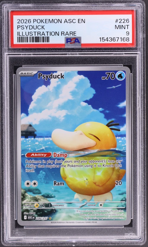 2026 Pokemon Asc En-Ascended Heroes #226 Psyduck Illustration Rare