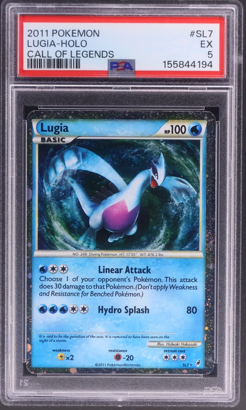 2011 Pokemon Call of Legends #SL7 Lugia-Holo