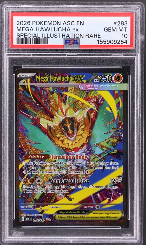 2026 Pokemon Asc En-Ascended Heroes #283 Mega Hawlucha Ex Special Illustration Rare