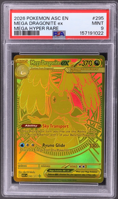 2026 Pokemon Asc En-Ascended Heroes #295 Mega Dragonite Ex Mega Hyper Rare