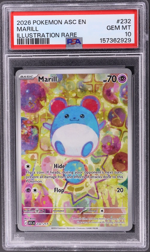 2026 Pokemon Asc En-Ascended Heroes #232 Marill Illustration Rare