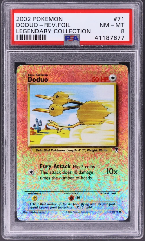 2002 Pokemon Legendary Collection #71 Doduo-Reverse Foil