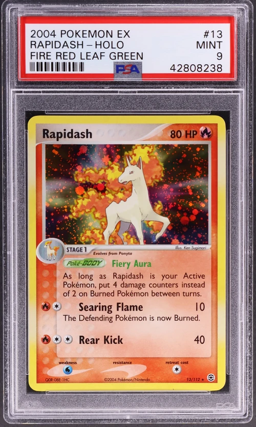 2004 Pokemon Ex Fire Red & Leaf Green #13 Rapidash-Holo