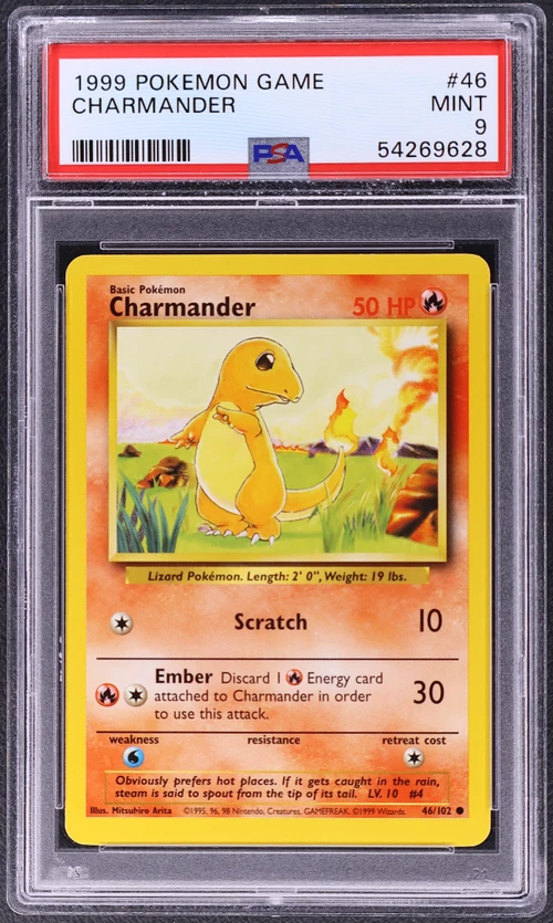 1999 Pokemon Game #46 Charmander