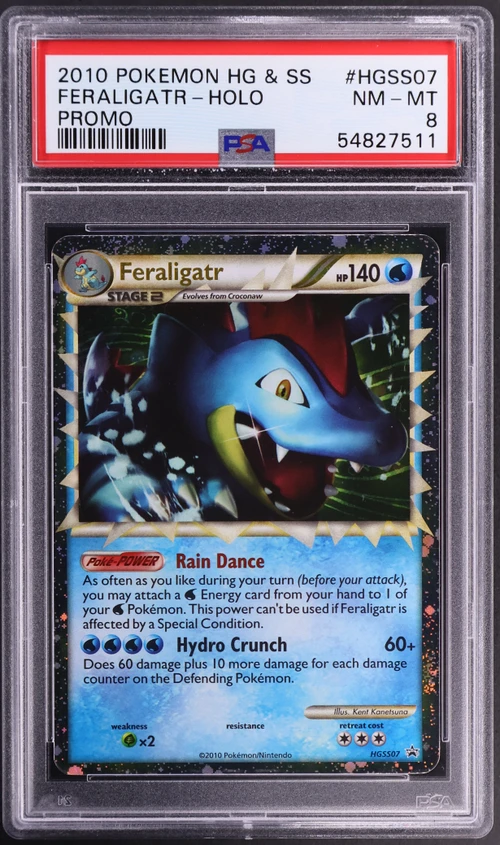 2010 Pokemon Heartgold & Soulsilver Promo #HGSS07 Feraligatr-Holo